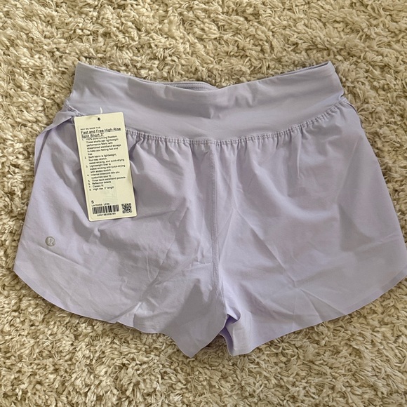 NWT Lululemon Fast and Free High-Rise Split Short 3” - Picture 4 of 9